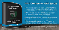Thumbnail MP3 Converter PHP Script
