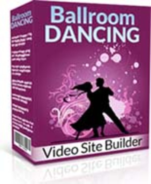 Product picture Ballroom Dancing Video Site Builder-with Master Resale/Givea
