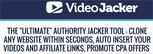 Product picture VideoJacker The Complete Copy & Paste Video Marketing 