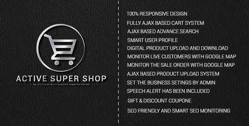 Product picture HOT !!!   Active Super Shop Multi-vendor CMS v1.3