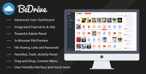 Product picture BeDrive - File Sharing and Cloud Storage 