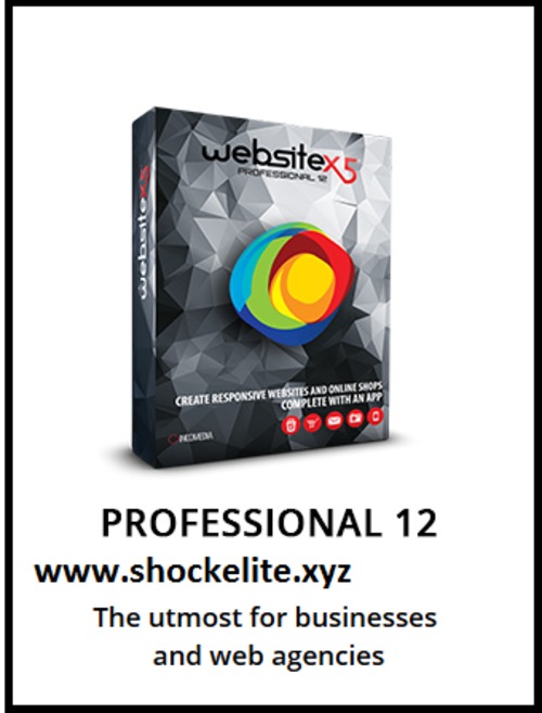 Product picture Incomedia WebSite X5 Professional.zip