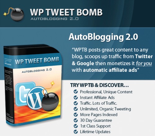 Product picture WP Tweet Bomb