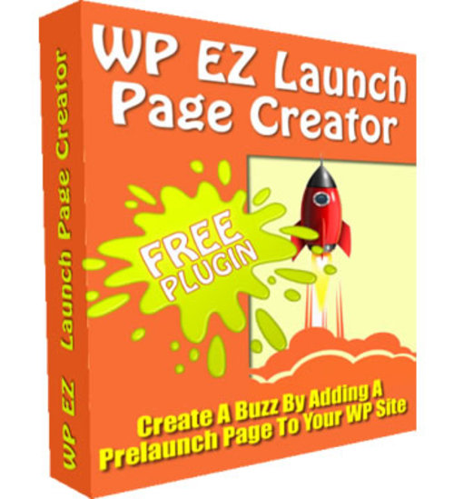 Product picture EZ Launch Page Creator Is A Wordpress Plugin 
