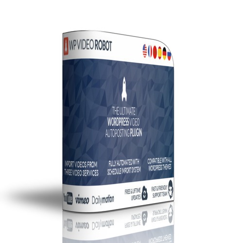 Product picture  WordPress Video Robot Plugin 