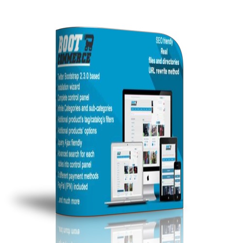 Product picture BootCommerce - ECommerce Twitter SCRIPT