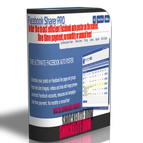 Product picture Facebook Sharer PRO