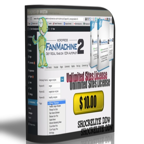 Product picture WP Fan Machine 2.0 wp plugin