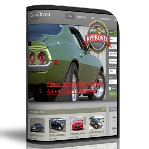 Product picture Auto Classifieds Software - Auto Classified Script