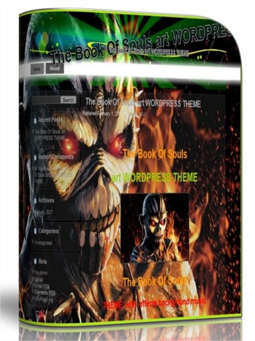 Product picture Book Of Souls WP THEME