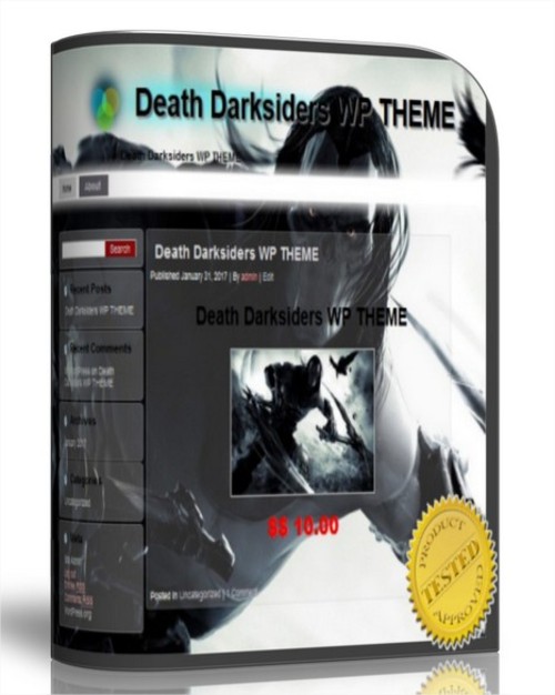 Product picture Death Darksiders WP THEME