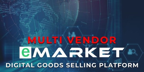 Product picture eMarket - Digital Goods Selling Platform 