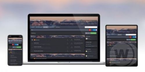 Product picture Dimension Dark 2.1.1.1 - Dark Style for XenForo 2