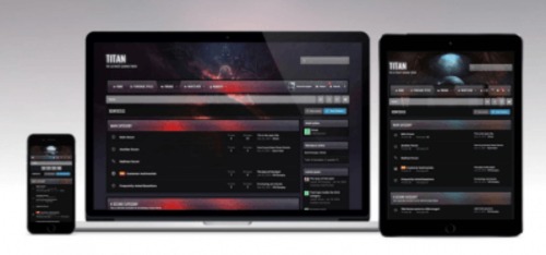 Product picture Titan 2.1.1.1 - game style for XenForo 2