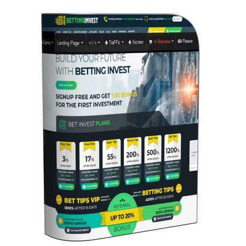 Product picture BettingInvest hype project script